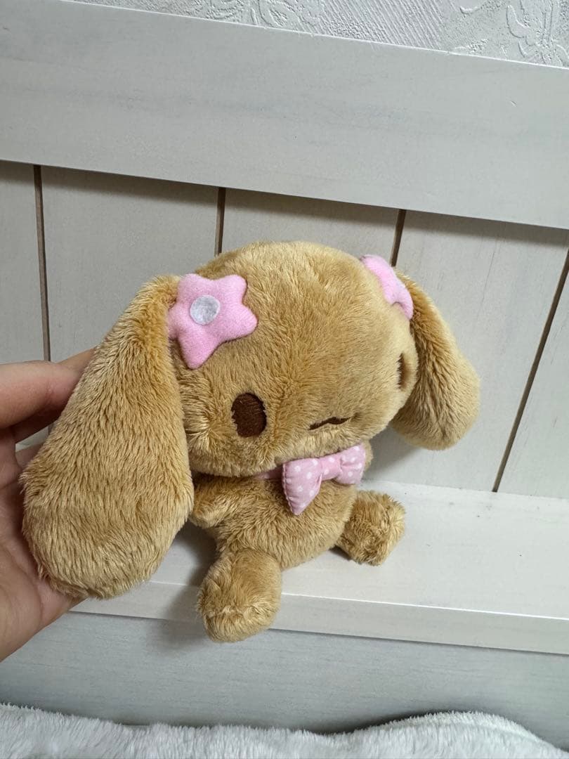 サンリオ　激レア　シナモン　モカぬいぐるみ １０周年つれてってぬいぐるみ