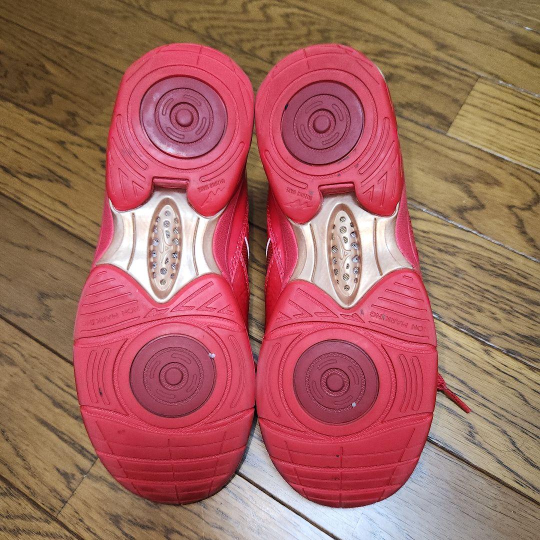 【美品】ミズノ　ウェーブダイバース　ZUMBA、ダンス　赤