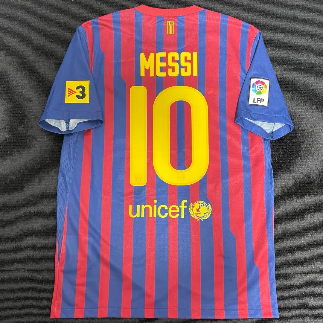 正規品　リオネル・メッシ　バルセロナ　ユニフォーム　2011-12　Mサイズ