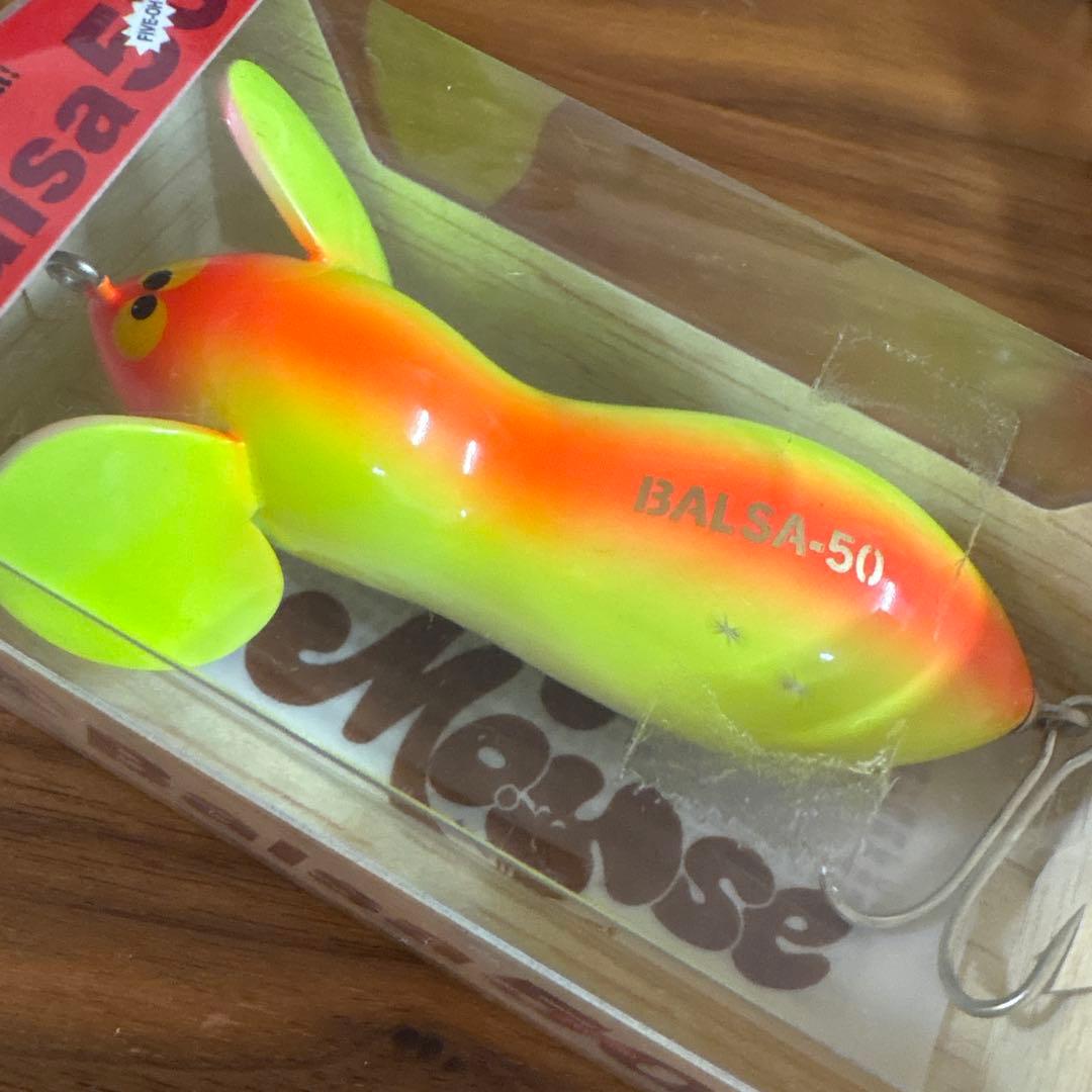 ☆新品☆オールド☆バルサ50　ラージマウス　ビッグ　ダブルフック　3個セット