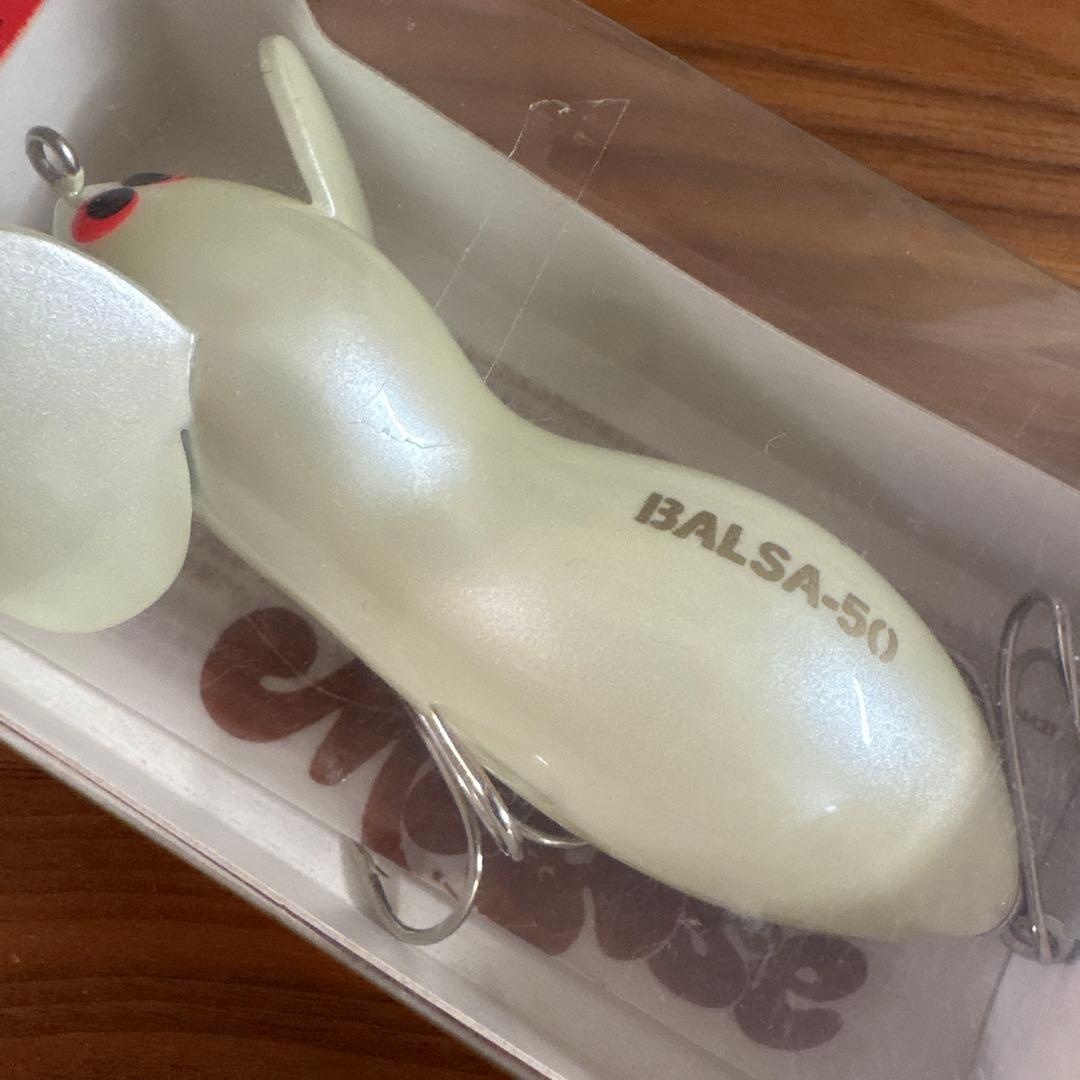 ☆新品☆オールド☆バルサ50　ラージマウス　ビッグ　ダブルフック　3個セット