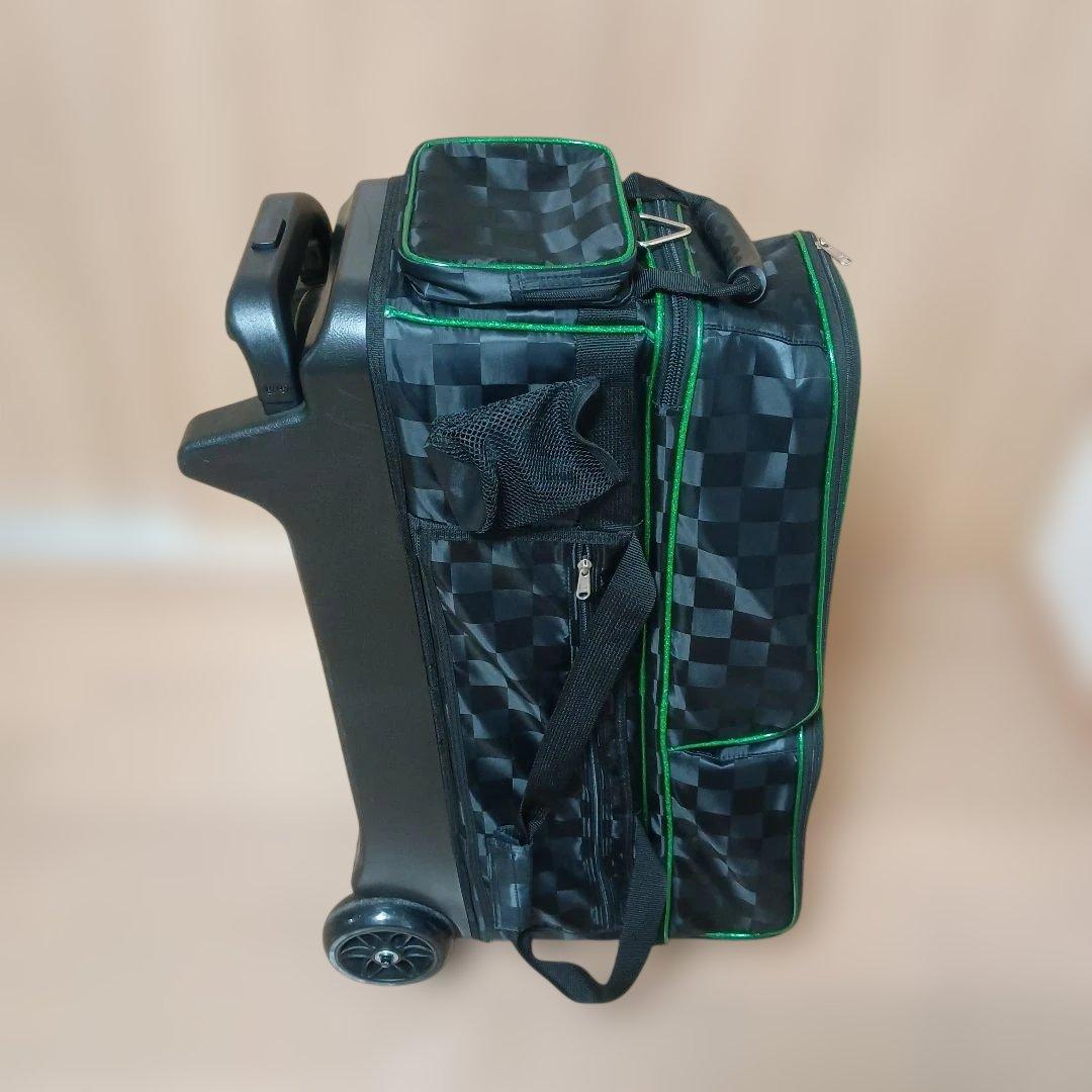 【美品】ボウリングバッグ ストーム SB258-DC ブラック/グリーン
