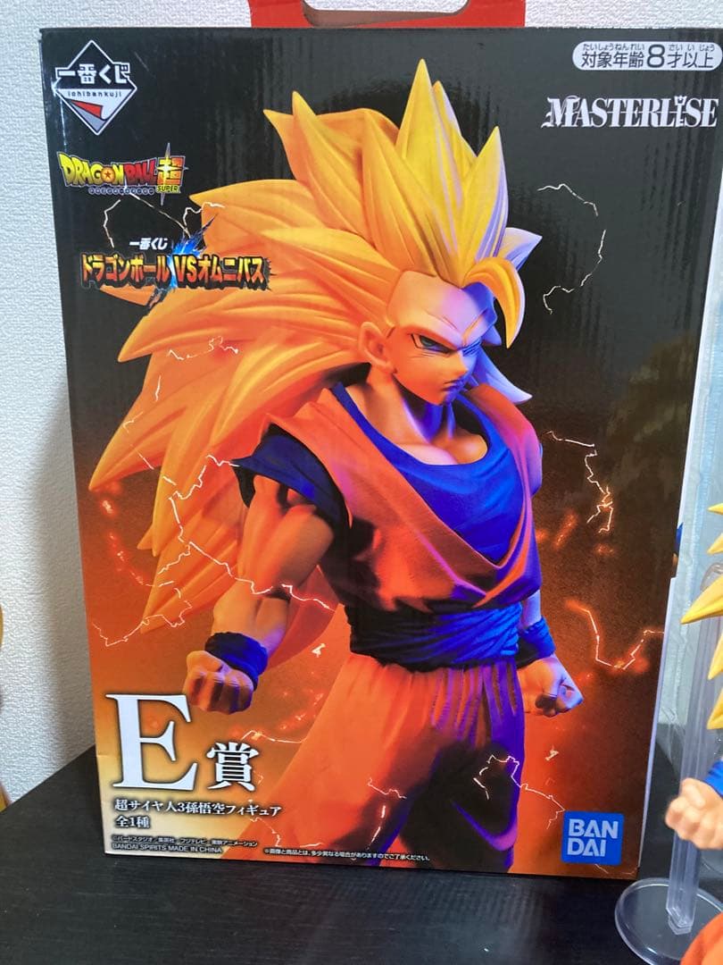 一番くじ ドラゴンボール オムニバス　E賞　超サイヤ人3孫悟空　開封品