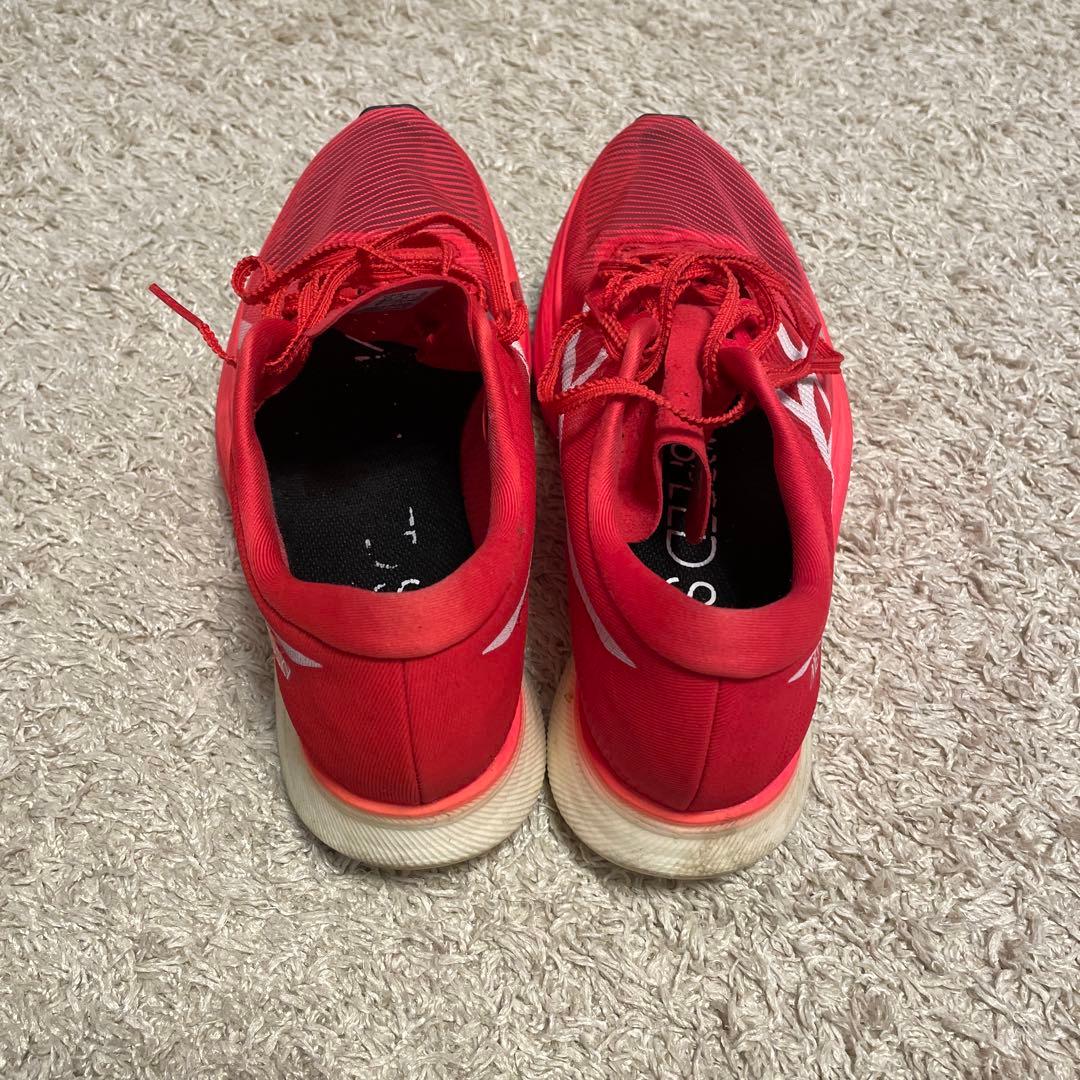 美品asicsアシックス メタスピードスカイマラソン長距離ストライド走法28cm