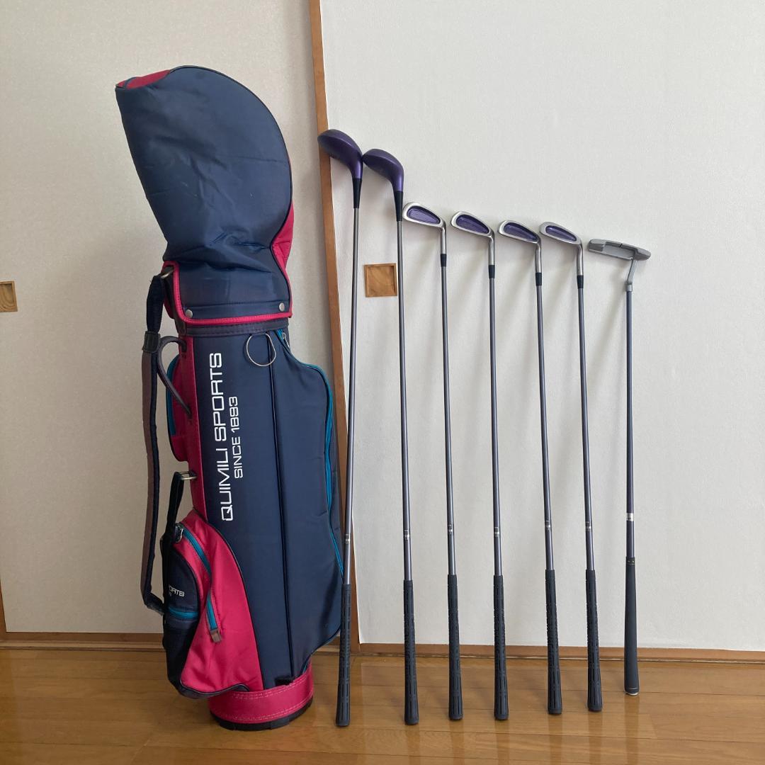QUIMILI SPORTSキャディバッグGolfPlannerゴルフクラブ7本
