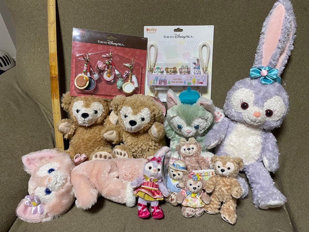 【まとめ売り】ダッフィー&フレンズ　ポシェット ぬいぐるみ　ぬいば　パペット