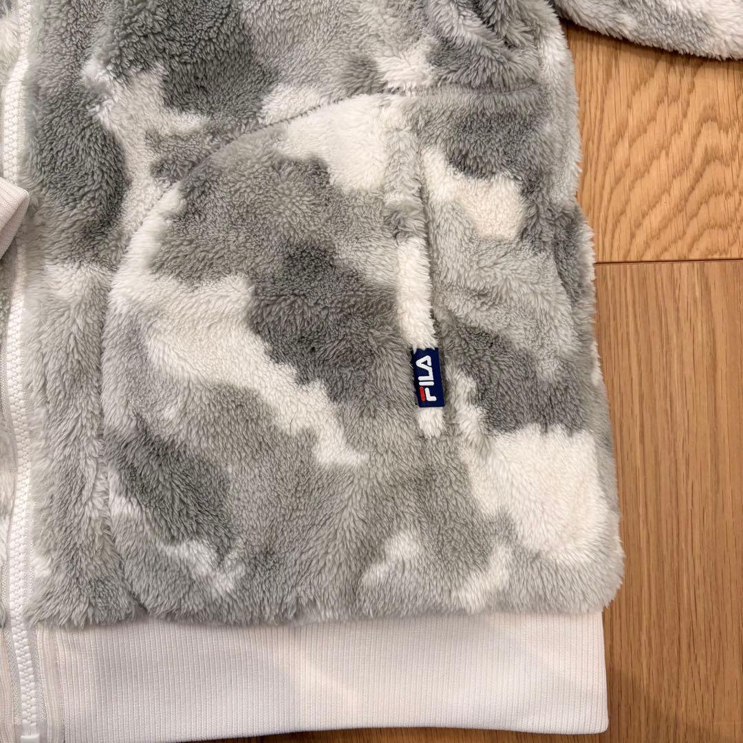 ⭐︎美品⭐︎ふわふわカモフラボアパーカー