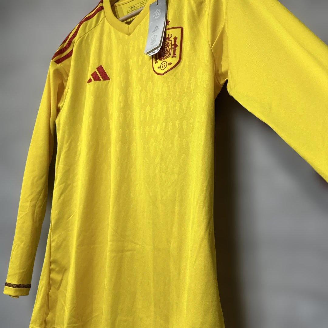【未使用】adidas/スペイン代表/2022/ユニフォーム/ゴールキーパー/S