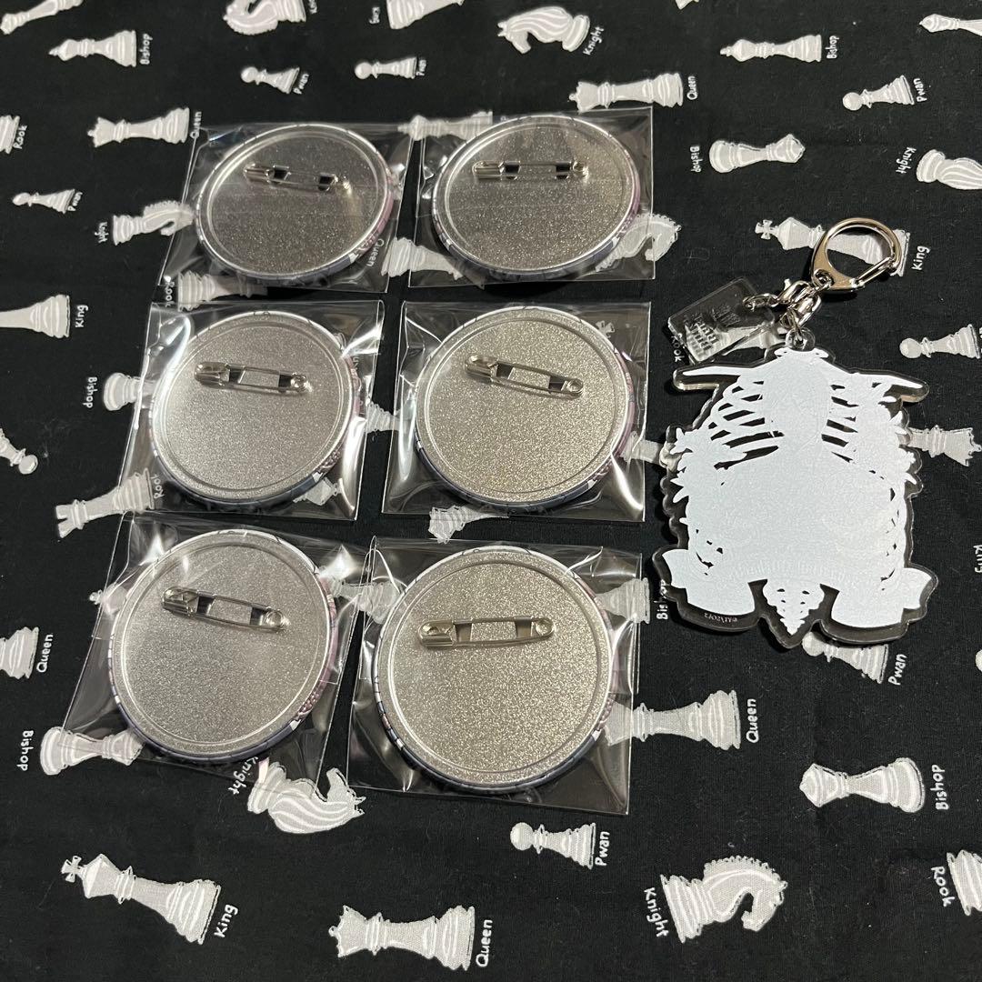 黒執事 Black Label 缶バッジ アクリルキーホルダー セバスチャン