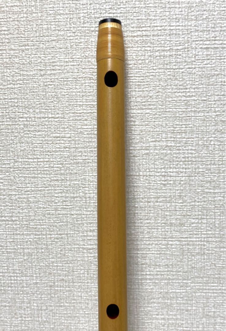【未使用品】篠笛・獅々田・七孔・古典調子・三本調子・竹製・天地巻