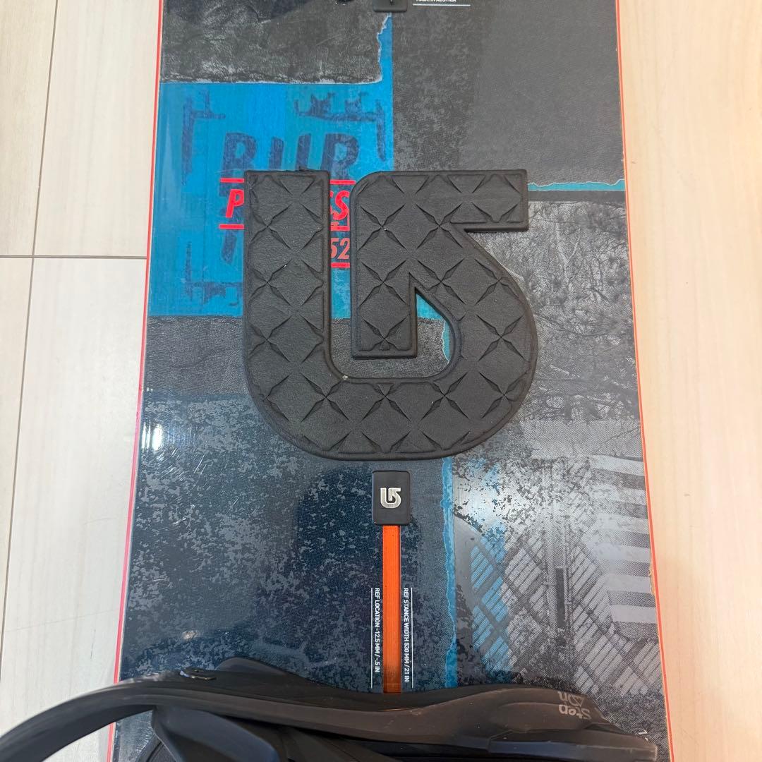 バートン プロセス フライングV 152cm 板+バインディング+ブーツ　その他