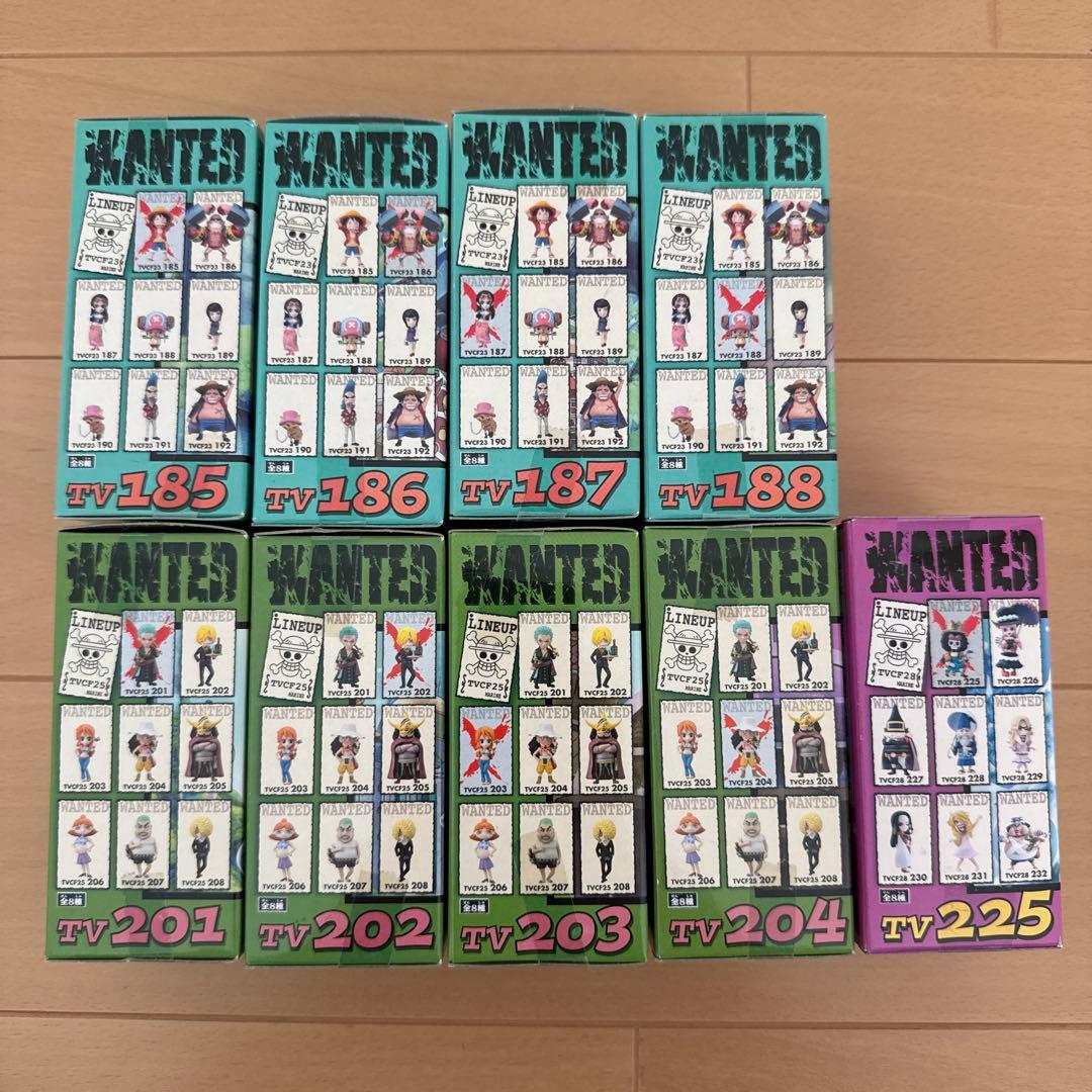 ワールドコレクタブルフィギュア　新生麦わらの一味