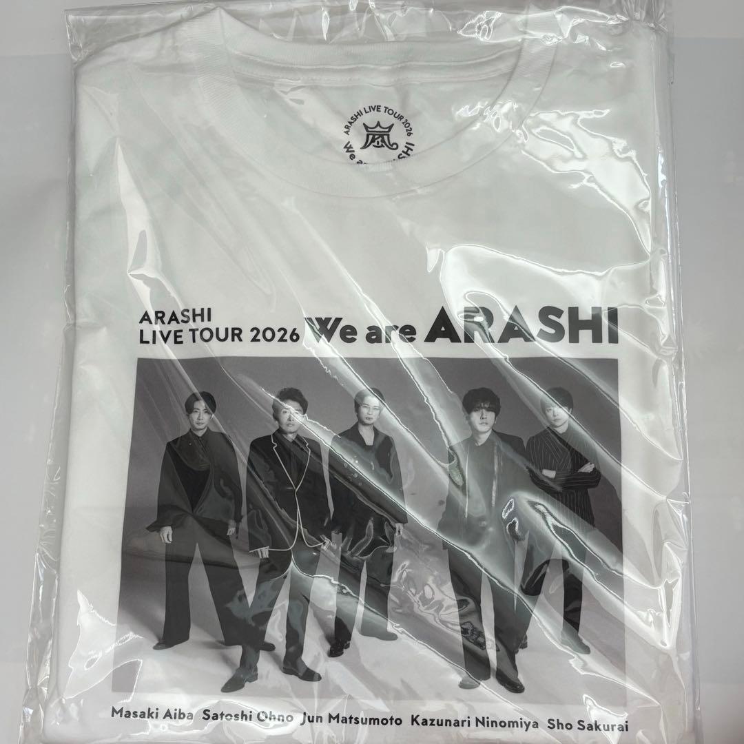 【新品未開封】ARASHI 嵐 Tシャツ ツアT