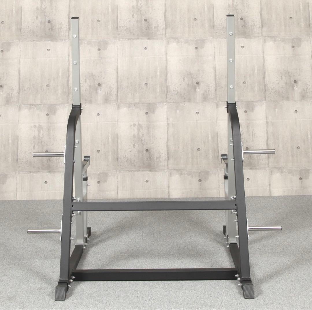 ホームジム　スクワットラック　ベンチ台　バーベルダンベルセット100KG