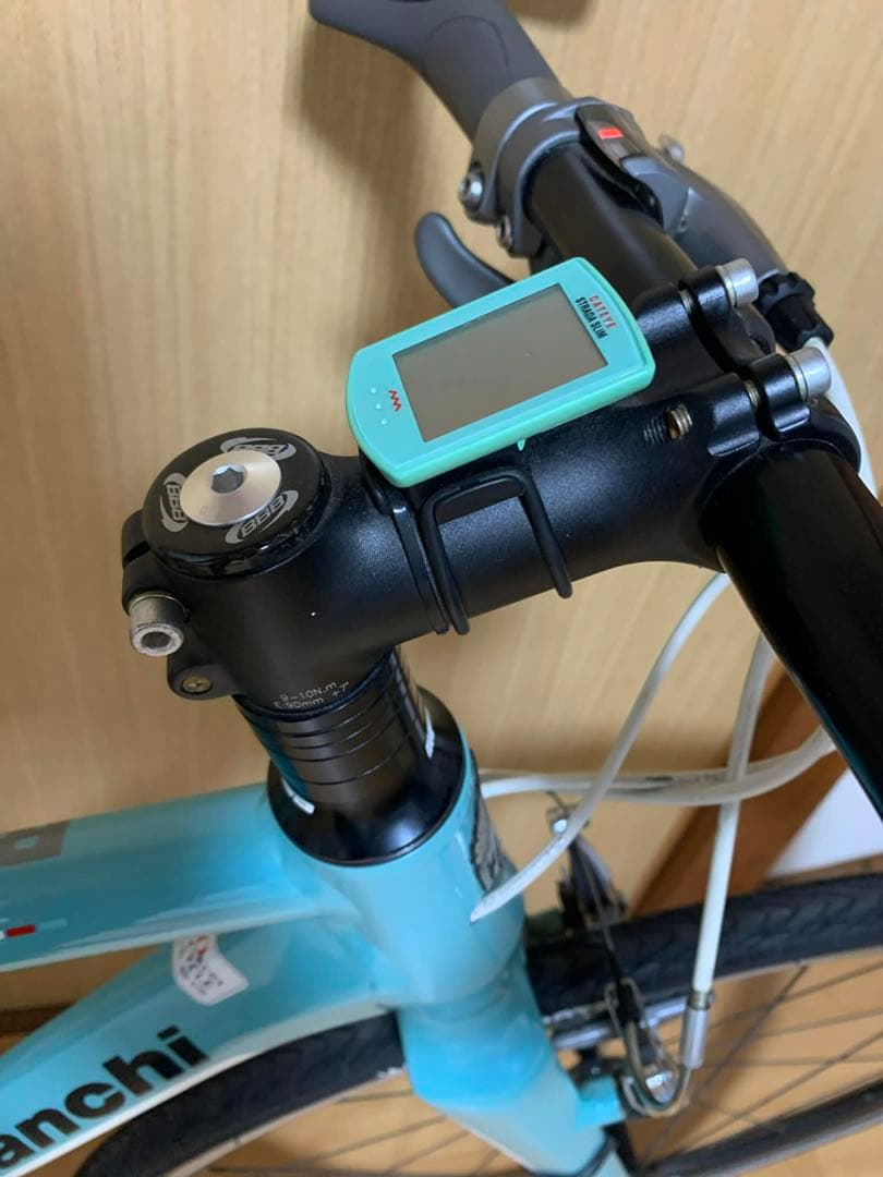 タコ　美品Bianchi ROMA II 水色 クロスバイク2x10s