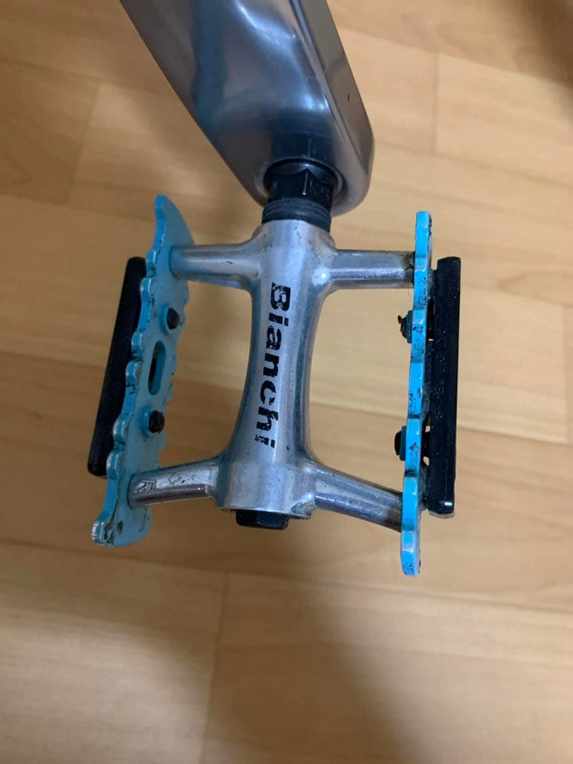 タコ　美品Bianchi ROMA II 水色 クロスバイク2x10s