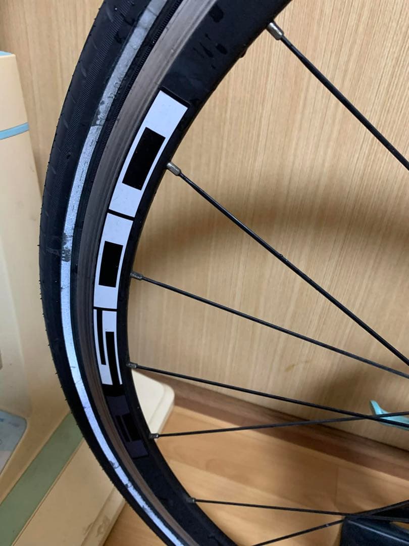 タコ　美品Bianchi ROMA II 水色 クロスバイク2x10s
