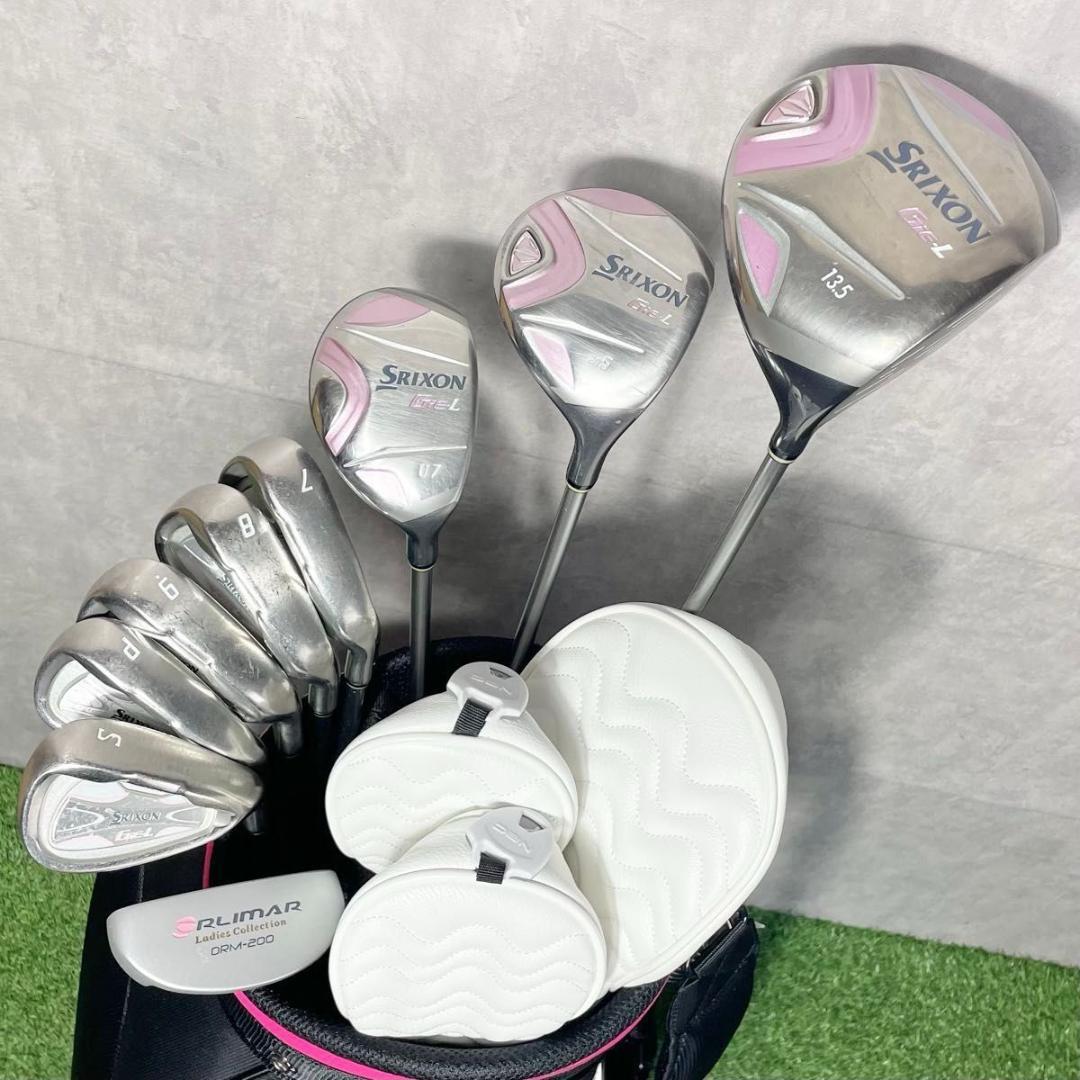 スリクソン SRIXON GiEL レディース L ゴルフクラブセット 9本 右