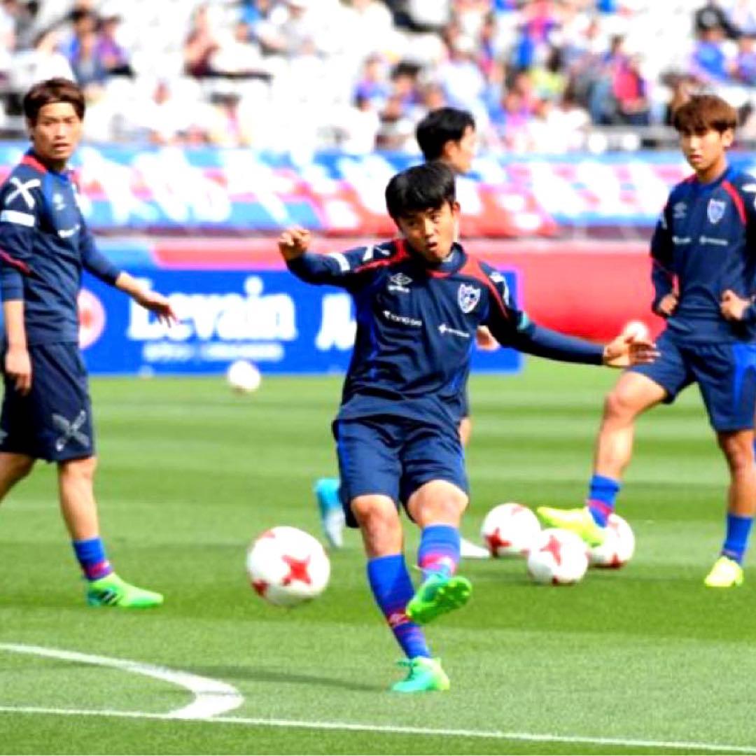 umbro FC東京 2017 プレマッチ トレーニングトップ/プラクティス L