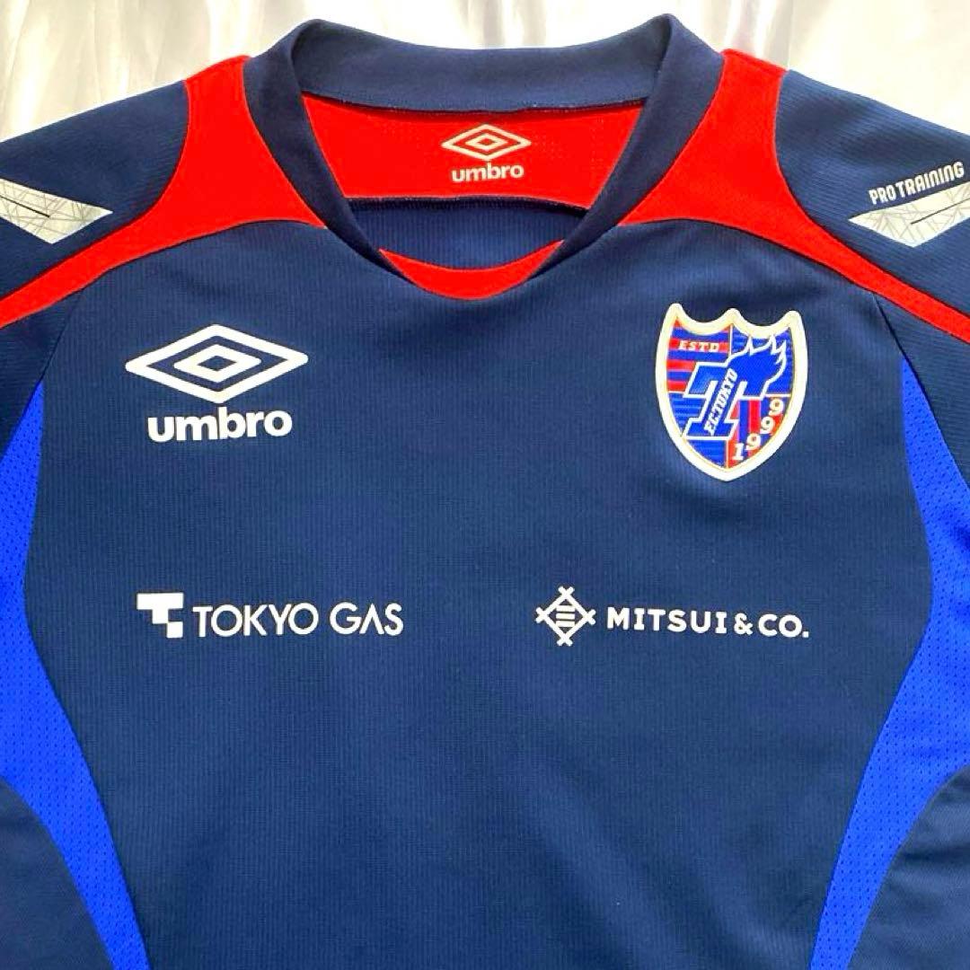 umbro FC東京 2017 プレマッチ トレーニングトップ/プラクティス L