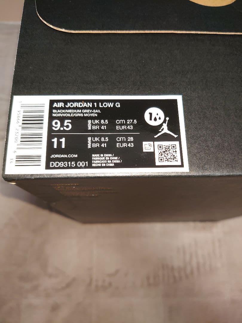 ゴ*）様 Nike Air Jordan 1 Low Golf ゴルフ　27.5