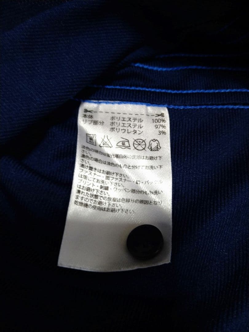 【中古美品】adidas サッカー日本代表 ポロシャツ M ダークブラウン