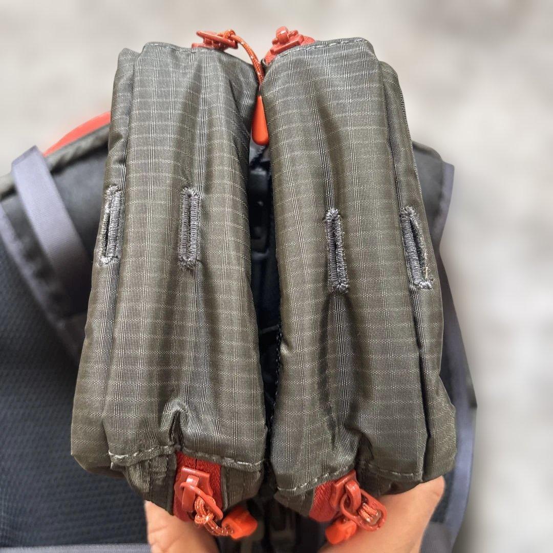 【美品】mont-bell フィッシングベスト モンベル チェストタックルパック