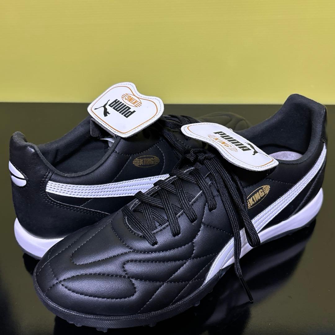 28.5cm 新品 PUMA KING TOP TT 107417-01 ②
