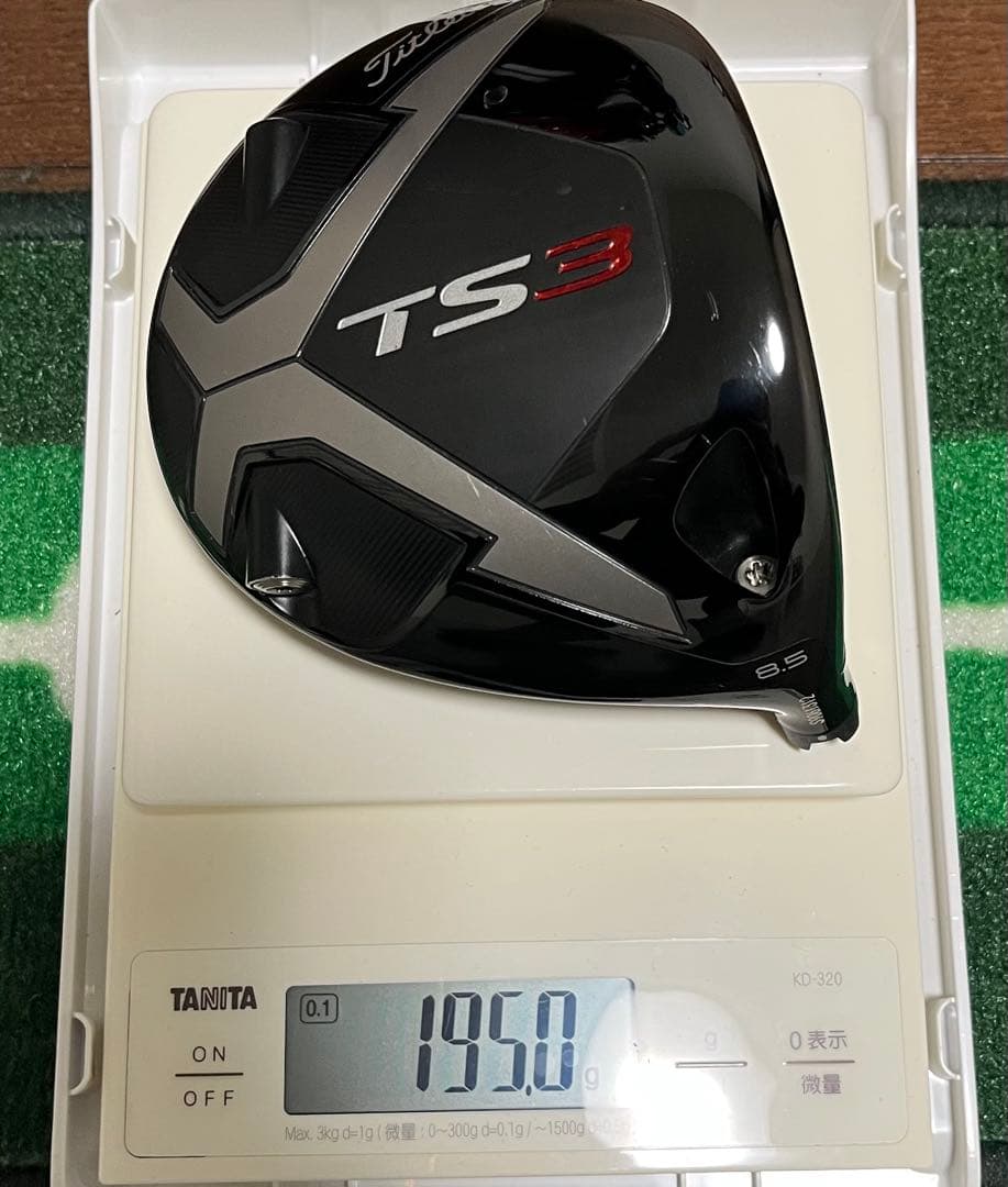 【美品】 タイトリスト TS3 8.5° ドライバー ヘッドのみ