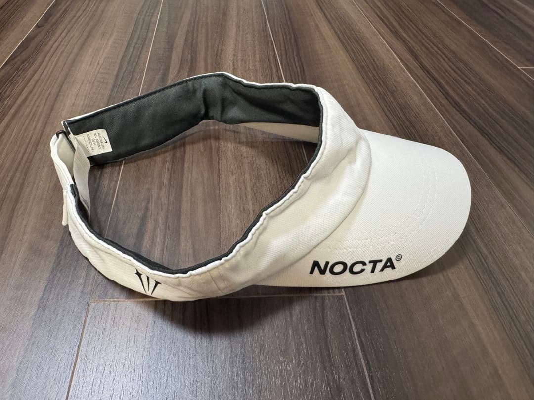 NIKE NOCTA GOLF バイザー 白