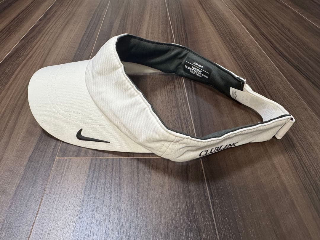 NIKE NOCTA GOLF バイザー 白