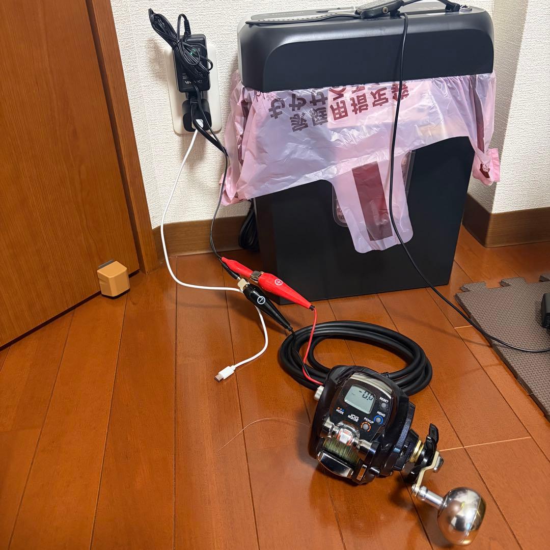 ダイワ 15 レオブリッツ 300J バッテリー12000IVセット 電動リール