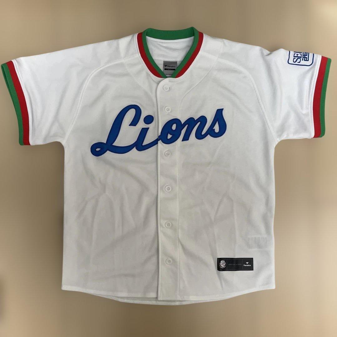 Fanatics製■西武ライオンズ 1979復刻レプリカ ユニフォーム■Sサイズ