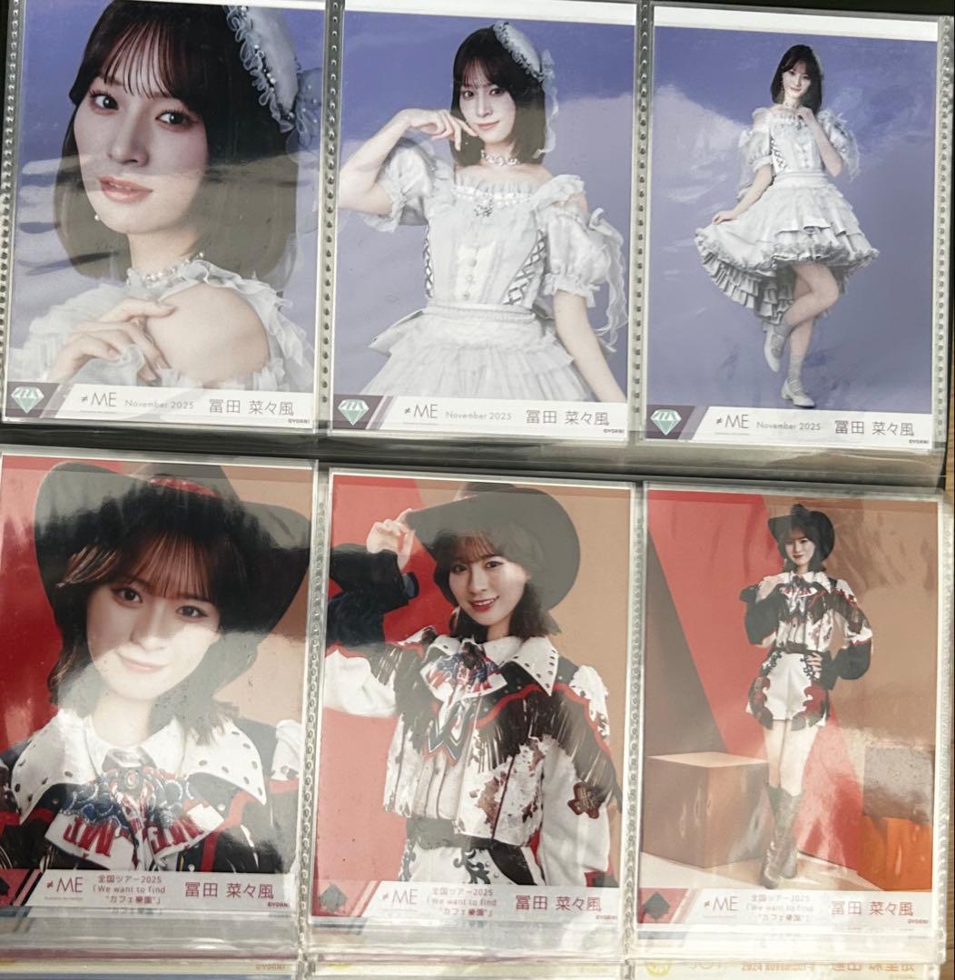 【バラ売り可】冨田菜々風　生写真 13コンプ+2セミコン