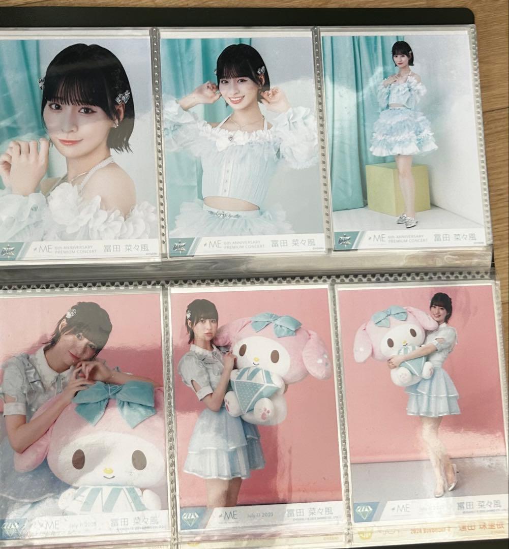 【バラ売り可】冨田菜々風　生写真 13コンプ+2セミコン