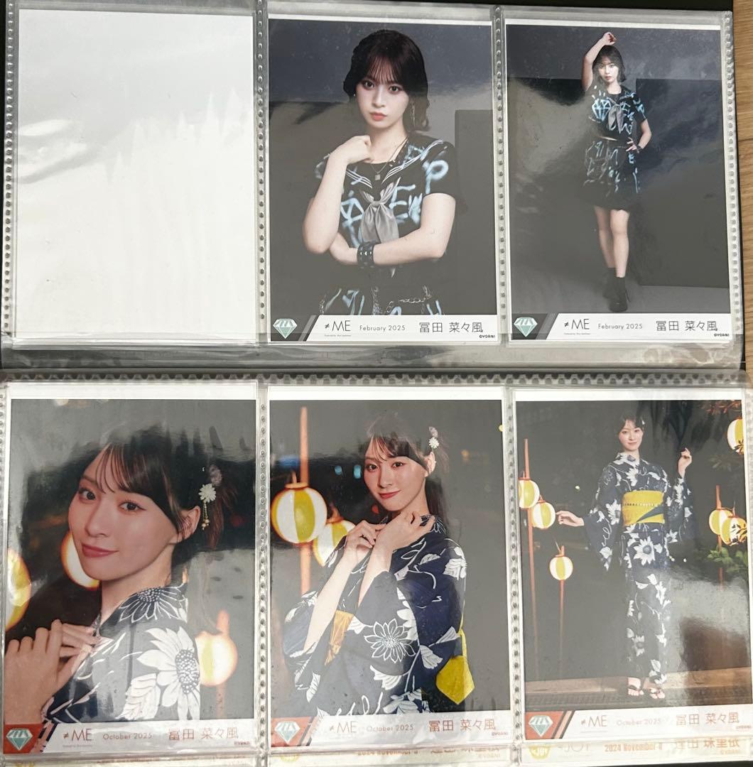 【バラ売り可】冨田菜々風　生写真 13コンプ+2セミコン