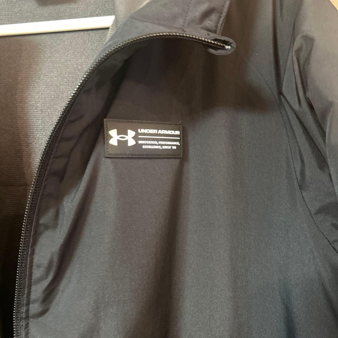 Under Armour YXLJTG/6 黒 ベンチコート