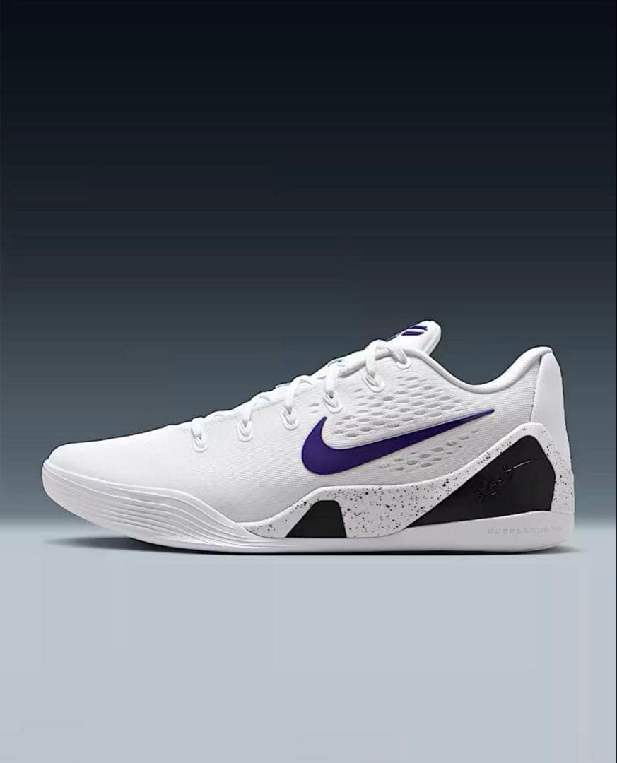 Nike Kobe シューズ 27.5cm ホワイト/パープル