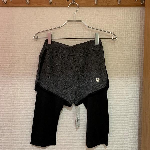 着圧美脚効果 七分丈 レギンス&ショートパンツ 速乾 トレーニングウェア XXL