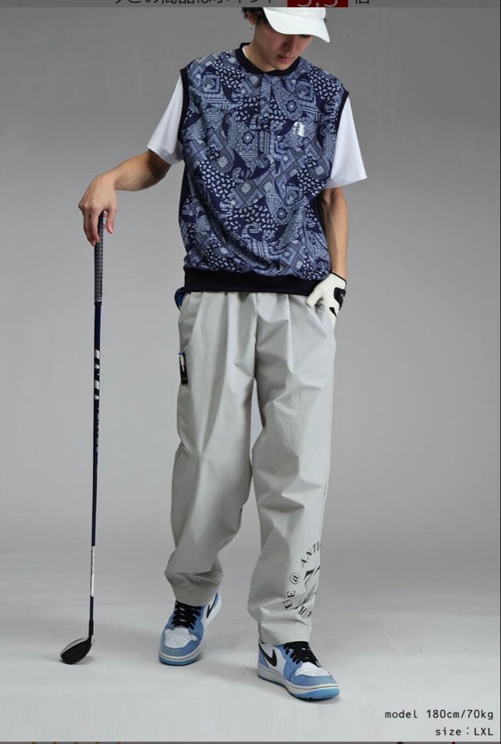 ANTIQUA GOLF✖️STCH パンツメンズ L
