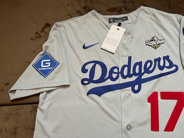 大谷翔平WS2025優勝ロードWS記念パッチ付LimitedジャージUS限定品