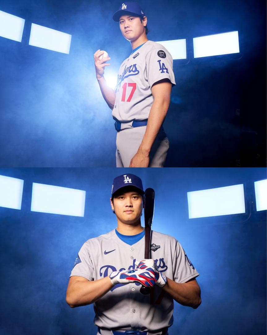 大谷翔平WS2025優勝ロードWS記念パッチ付LimitedジャージUS限定品