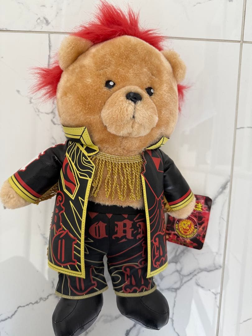 【絶版・激レア】AEW オカダ・カズチカ まねくま 新日本プロレス　ぬいぐるみ