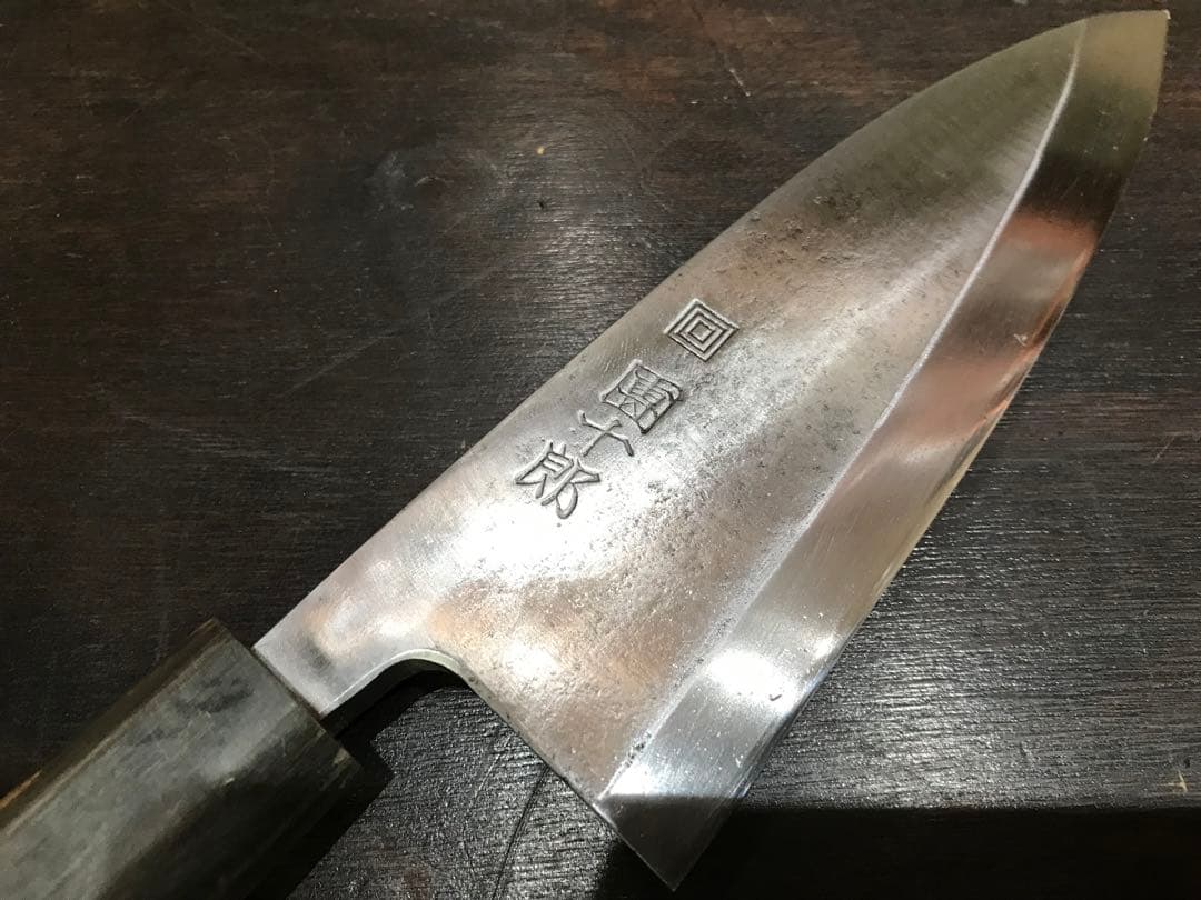 出刃包丁 青紙　刃渡約155mm 木屋團十郎