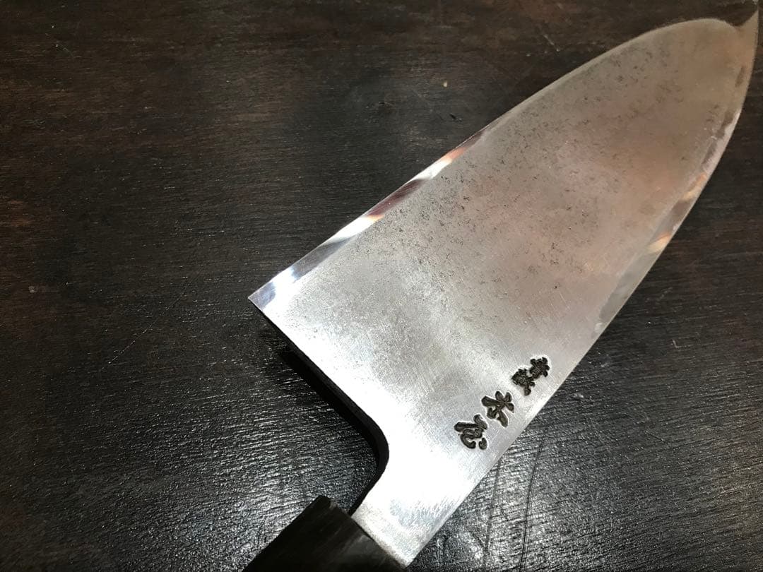 出刃包丁 青紙　刃渡約155mm 木屋團十郎