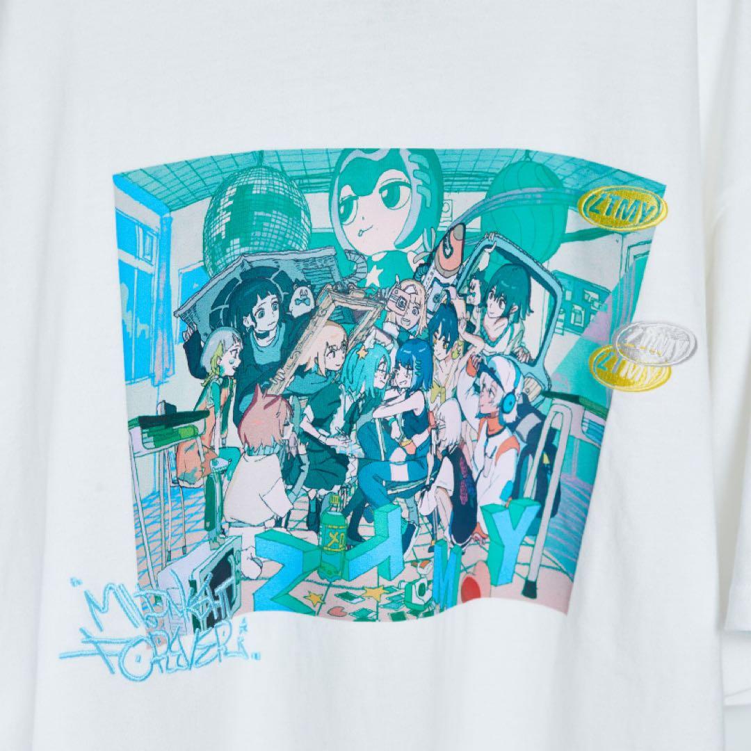 ずとまよ　ZUTOMAYO 5th Tee 2 (White) Tシャツ