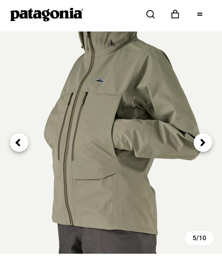 Patagonia スウィフトカレント・ウェーディング・ジャケット Sサイズ