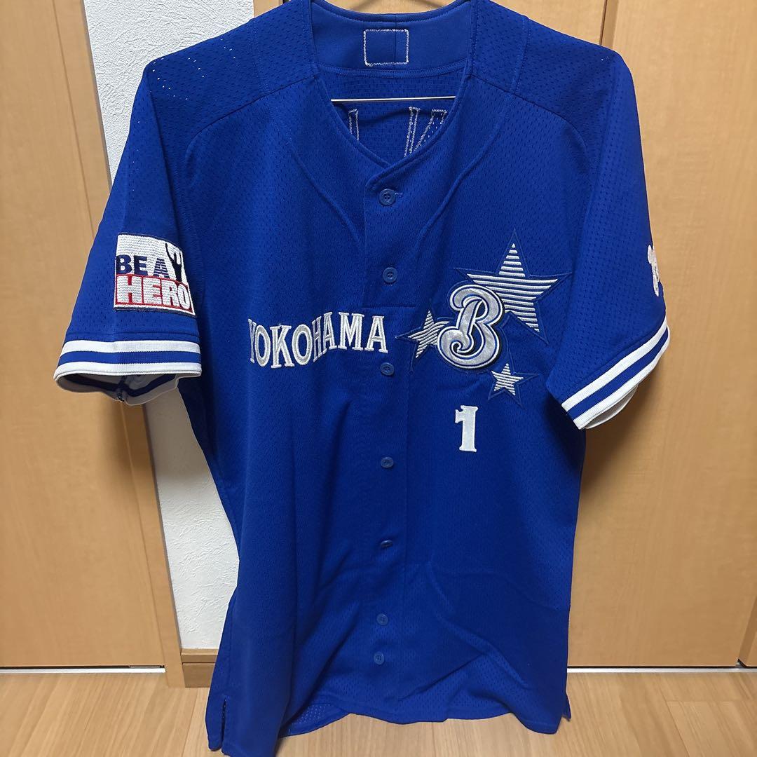横浜ベイスターズ　金城龍彦　プロモデル　ユニフォーム（ビジター）XO