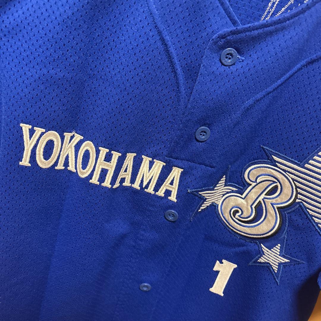 横浜ベイスターズ　金城龍彦　プロモデル　ユニフォーム（ビジター）XO