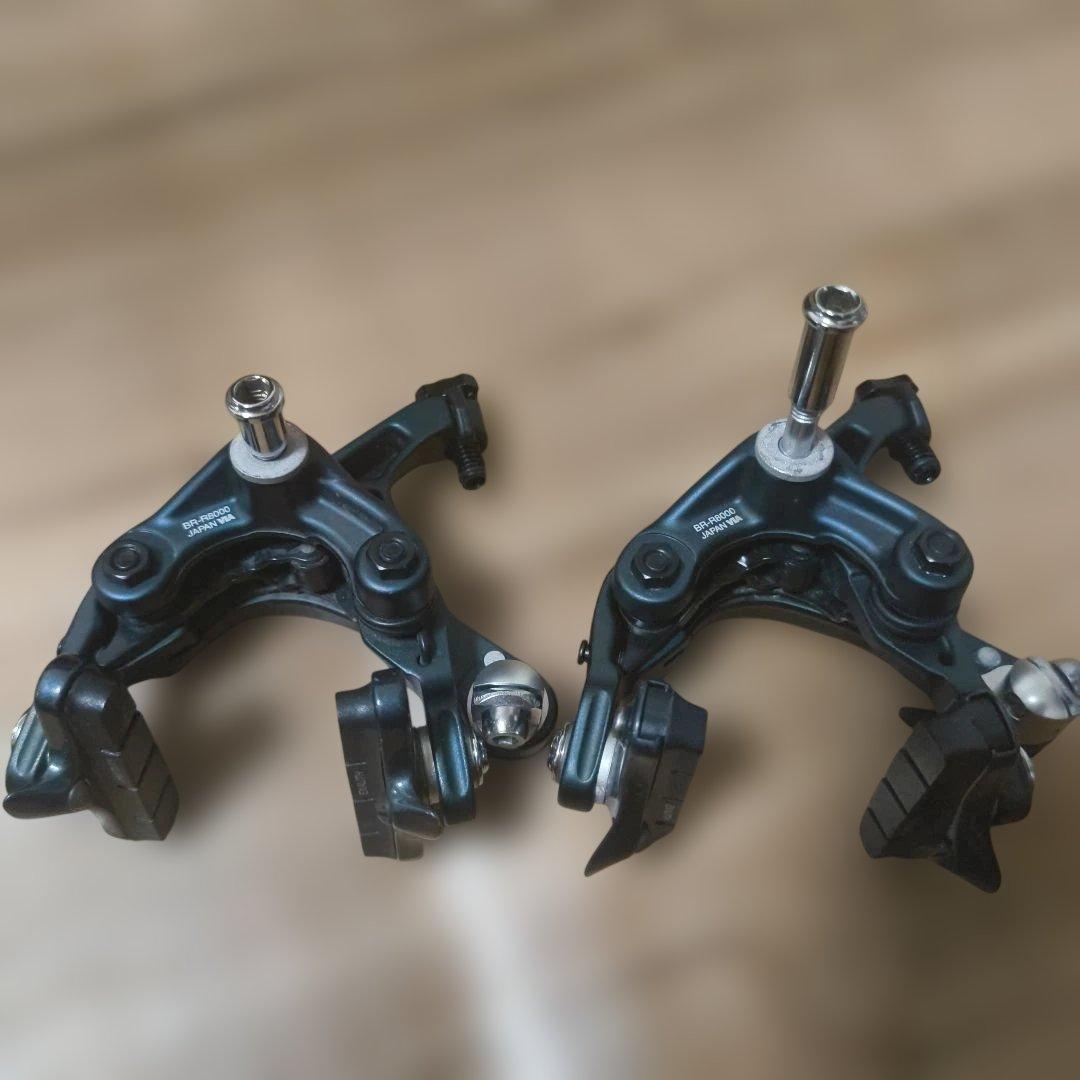 美品　BR-R8000 ULTEGRA キャリパーブレーキ 前後セット